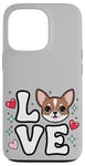 Coque pour iPhone 13 Pro Chihuahua Love Chichi mignon Chichi Maman Filles Femmes