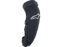 Alpinestars Alpinestars A-Impact Plasma Pro Kne Shin Protectors Kne- Og Leggbeskyttere, Svart Hvit, Nivå 2 Beskyttelse Størrelse: Xl