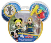 Disney Mickey and Minnie Mouse Funhouse 2-Pack Figure Set