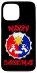 Coque pour iPhone 13 Pro Max Pinoy Drapeau philippin philippin soleil Noël ange crèche