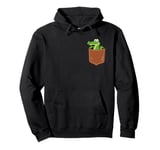 Funny Alligator in my Pocket, Alligator Crocodile Lover Pullover Hoodie