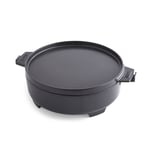 Cocotte 2-en-1 en fonte pour Gourmet BBQ System (GBS)