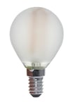 Clas Ohlson Klotlampa dimbar LED E14 3,4 W, varmvit