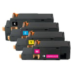 Xerox Phaser 6000/6010 WC 6015 Set 4-pack (106R01627, 106R01628, 106R01629, 106R01630) 5000 sidor. Kompatibla (ej Xerox original) Tonerkassetter.