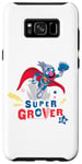 Coque pour Galaxy S8+ Super Grover 2.0, super héros de Sesame Street