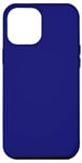 Coque pour iPhone 12 Pro Max Couleur bleu nuit simple