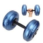 (Blue 8‑10KG Dumbbell)Woman Fitness Portable Adjustable Water Filled Dumbb