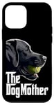 Coque pour iPhone 12 mini The Dog Mother Lab Mom Labrador retriever Dog Mama Noir