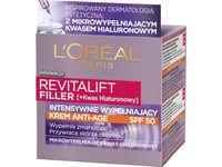 Loreal Loreal Revitalift Filler Ansiktskräm Med Spf 50 Anti Age Filler 50Ml