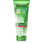 Eveline 99% Natural Aloe Vera Multifunction Gel Body Face Tea Tree Oil 250ml