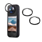 2PCS Lens Guards Optical Glass Panoramic Protector For Insta360 X4 Sports Camera