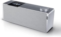 Loewe klang s1 Smart Radio, 80 Watt Speaker with Bluetooth/Wifi Connection, Stream from All Major Services, Exceptional Sound and Modern Design - Light Grey