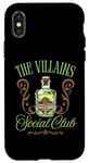 Coque pour iPhone X/XS Bouteille de potion pour Halloween Villains Social Club