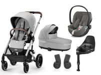 Cybex Balios S Lux duovagn 2023 + Cloud Z2 babyskydd + bas + adapter