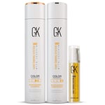 GK Hair Global Keratin Moisturizing Shampoo & Conditioner 300ml - Serum 10ml