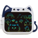 JOEAIS Tablette Enfants Dessin, 10 Pouces tablette Ecriture Enfant, Chat De Dessin Animé Tablette Graphique Enfant, Jouets et Cadeaux pour Garçons et Filles âgés de 3 4 5 6 7 8 9 10 ans (Bleu)