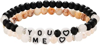 Valentine'S Day Couples Bracelets for Soulmate Bracelets, Bead Bracelets Long Di