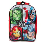 Childrens Kids Boys MARVEL AVENGERS Backpack School Bag Rucksack Character