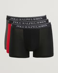 Polo Ralph Lauren 3-Pack Trunk Black/Grey/Red