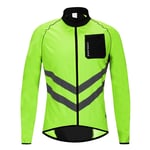 Veste De Cyclisme Coupe-Vent Veste De Vélo Homme Coupe-Vent Vélo Cycle Imperméable Vtt Vent Manteau Jersey Coupe-Vent Équitation