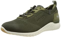 MUSTANG Homme 4132-309 Basket, Olive, 40 EU