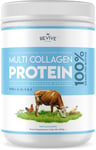 Multi Collagen Protein Powder 400g - Types I, II, III, V & X - Hydrolyzed Grass