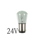 Päronlampa Ba15d 22x48 25W 24V