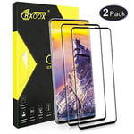 CRXOOX Tempered Glass Screen Protector for Samsung Galaxy S10, 2.5D Edges, 9H Hardness Tempered Glass Screen Protector, Anti-Scratch, Anti-Fingerprint, Anti-Oil, Anti-Bubble, 0.33 mm [Pack of 2]