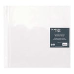 DRAEGER PARIS 1886 Toga AL11E Lot de 10 Pochettes pour Album de Scrapbooking Plastique Transparent