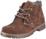 Tommy Hilfiger Eddie 1, Bottes garçon - Marron - Brun/Brun foncé, 40