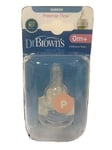 Dr Brown's  Preemie Teats, essential for babies/ newborns For Narrow Bottles