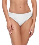 Merry Style Bas de Maillot de Bain Slip Culotte Bikini Caleçon Femme D4S (Blanc (0016), 44)