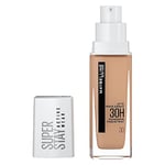 Maybelline New-York - Fond de Teint Liquide Longue Tenue, Sans Transfert, Haute Couvrance - Superstay Active Wear 30h - Teinte : Sable (30) - Contenance : 30 ml