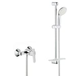 Set Mitigeur monocommande + Ensemble de douche complet 2 jets Tempesta 100 (MitigeurD1-TEMPESTA)