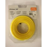 Stihl Lot de 5 Fils de Tonte Jaune 3 mm x 58 m