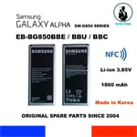 BATTERIA ORIGINALE SAMSUNG EB-BG850BBE GALAXY ALPHA SM-G850 SERIES  1860mAh OEM