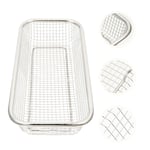 Cutlery Drainer kitchen Flatware tray Sink Filter Strainer Stainer Steel Straine