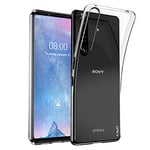 J&D Compatible pour Sony Xperia 1 III Etui, Léger Ultra-Clair Coque Mince Silicone Coque de Pare-Choc pour Xperia 1 III, Pas pour Sony Xperia 1 II, Transparente