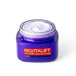 L’Oréal Paris Revitalift Filler Replumping Anti-Ageing Night Cream, Smooth Wrinkles, Moisturise, and Replumps Skin with Micro and Micro-Epidermic Hyaluronic Acid, 50ml