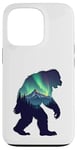 iPhone 13 Pro Bigfoot in the Forest Sasquatch Yeti Aurora Case