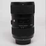 Sigma Used 18-35mm f/1.8 DC HSM Art Lens Nikon F