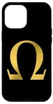 iPhone 12 Pro Max Alpha Omega Letter Greek Alphabet Case