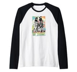 Ghostbusters Pop Graffiti Don't Cross the Streams Raglan Baseball Tee