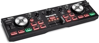 Numark DJ Pro Touch - Compact 2 Deck USB DJ Controller Mixer Touch Jog Wheels