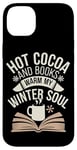 iPhone 14 Plus Reading All Winter Cozy Book Lover and Literary Escape Case