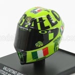 #46 AGV Valentino Rossi MotoGP Mugello 2016 Diecast Helmet 1/10 Minichamps