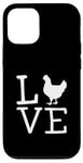 Coque pour iPhone 12/12 Pro Appel à tous les amateurs de poulet : Chicken Lover is Fun