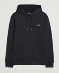 Fred Perry Tipped Hoodie Black