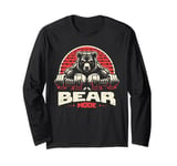 Bear Mode Workout Exercise Lifting Weights Strong Gym Long Sleeve T-Shirt