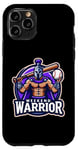 Coque pour iPhone 11 Pro Baseball Weekend Warrior Funny Player Lover Citation Dire